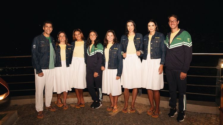 Uniforme Brasil olimpiadas 2024