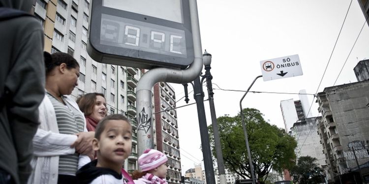 Temperatura são paulo