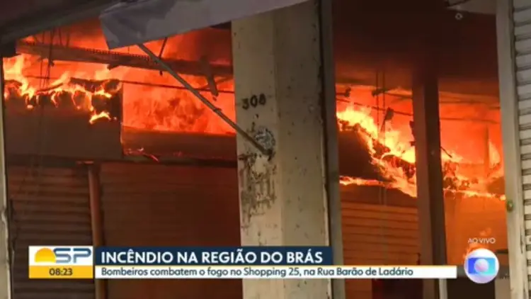 Incendio bras